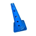 thumbnail image 2 of Cono de entrenamiento de 20 pulgadas Cola Cono marcador de campo Señal de seguridad Azul, 2 of 5