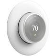 thumbnail image 2 of Google Nest T3018US Nest Learning Thermostat 3rd Gen Smart Thermostat (Mirror Black)) Bundle with Deco Essentials Wall Plate Cover for Google Nest Thermostat 1st, 2nd, 3rd Generation Models, 2 of 7
