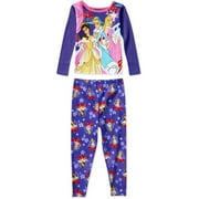 Disney - Toddler Girls' Princess 2-Piece Cotton Pajamas Set