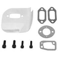 thumbnail image 4 of ANGGREK Chainsaw Deflector,Deflector Heat Protection Cover Shield Kit Fit For 268K 272 272K 272S 272XP Chainsaw,Protective Cover, 4 of 8