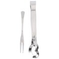 thumbnail image 1 of 2pcs Essalada de pinzas de caracol Tonks de acero inoxidable Servicio de mariscos de mariscos Clips Esalada de clama de clip de Servicio para servir la cocina de la cocina, 1 of 7