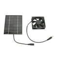 thumbnail image 3 of Solar Panel Fan, Exhaust Fan Durable 6V  For Greenhouse, 3 of 8