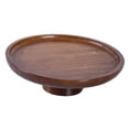 thumbnail image 3 of Soporte de madera para tartas, decoración para fiestas de té, soporte para dulces, aperitivos y centro de mesa. Marrón l, 3 of 9