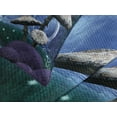 thumbnail image 4 of Ambesonne Trippy Quilted Bedspread Set 3 Pcs, Dreamy Forest Mushroom, Queen Size, Multicolor, 4 of 5
