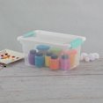 thumbnail image 5 of Sterilite Medium Clip Box Clear Home Storage Tote Container with Lid, 5 of 12
