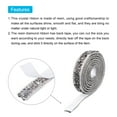 thumbnail image 4 of 5 Pcs Resin Rhinestones Trim 5 Yards Self Adhesive Gray Diamond Ribbons Rhinestone Strips Tape, 4 of 6