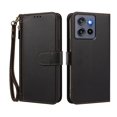 thumbnail image 3 of Heavy Duty Wallet Phone Case for [Motorola Moto G Stylus 2025 5G] with Card Slots and Kickstand Black, 3 of 5