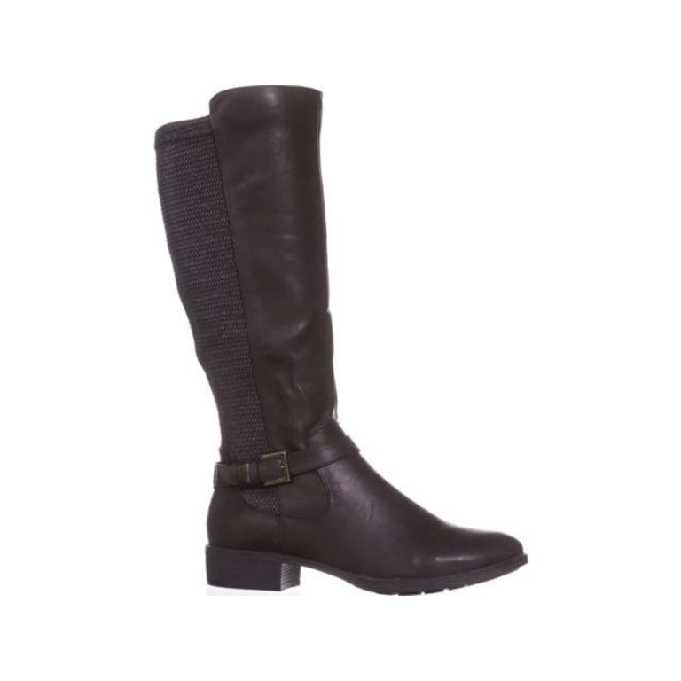 Style & Co. Womens Luciaa Closed Toe Over Knee Fashion, Chocolate