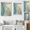 thumbnail image 4 of Designart "Zen Moment With Blue And Gold Bamboo III" Bamboo Floater Framed Wall Art Living Room, 4 of 5