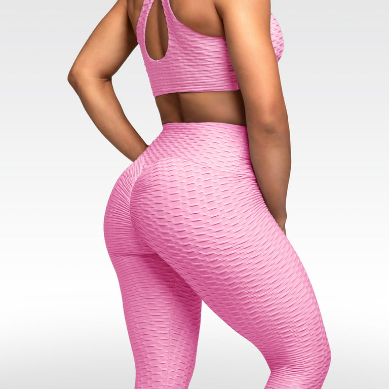 Women Sexy Yoga Pants Gym Leggings High Waist Sports Pants Workout Running  Leggins Fitness Good Elasticity (Color : NS 6078 Light Pink, Size : S.) :  : Clothing, Shoes & Accessories