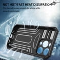 thumbnail image 5 of For iPhone 13 Pro Case with Belt Clip Holster, Heavy Duty Military Grade Drop Protective, 360° Rotating Kickstand Shockproof TPU Shell Durable Rugged Cover For iPhone 13 Pro, Black, 5 of 15