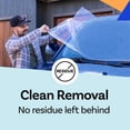 thumbnail image 2 of 36 inch x 200 feet, Clear Collision Wrap for Car Windows & Damaged Vehicles, Self-Adhesive Broken Window Cover Film, 2 of 5
