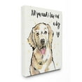 thumbnail image 2 of Stupell All You Need is Love and a Dog Stretched Canvas Wall Art 16 x 20, 2 of 5