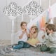 thumbnail image 4 of FELTECHELECTR 100 globos de látex de 30 cm con forma de perro, ideales para fiestas de cumpleaños, decoración (blancos), 4 of 6