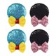thumbnail image 5 of 6x2 Pares De Pinzas Para El Pelo Con Orejas De Ratón, Bonitas Para Decoración, Halloween, Princesa, Cosplay, Negro Y Azul, 5 of 8