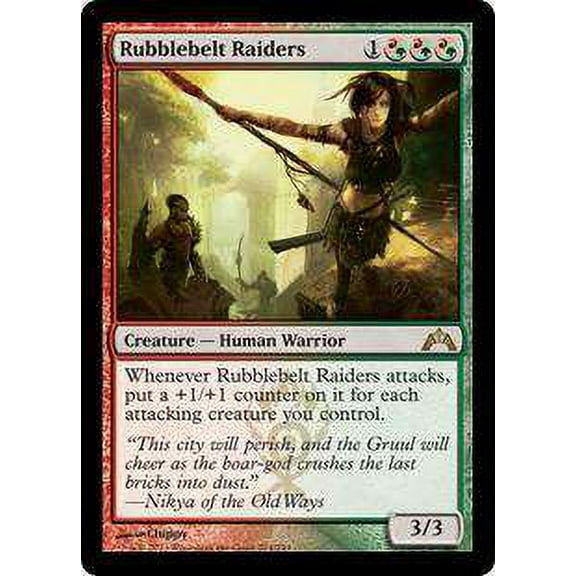 MtG Gatecrash Rare Rubblebelt Raiders (Foil) #224