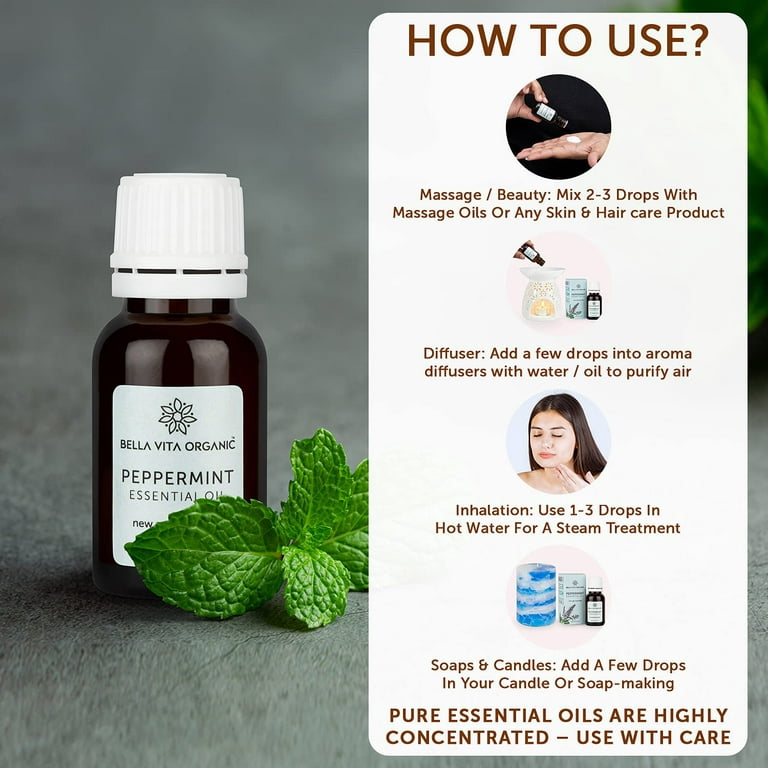 doTERRA Peppermint Essential Oil - 15ml : Health & Household