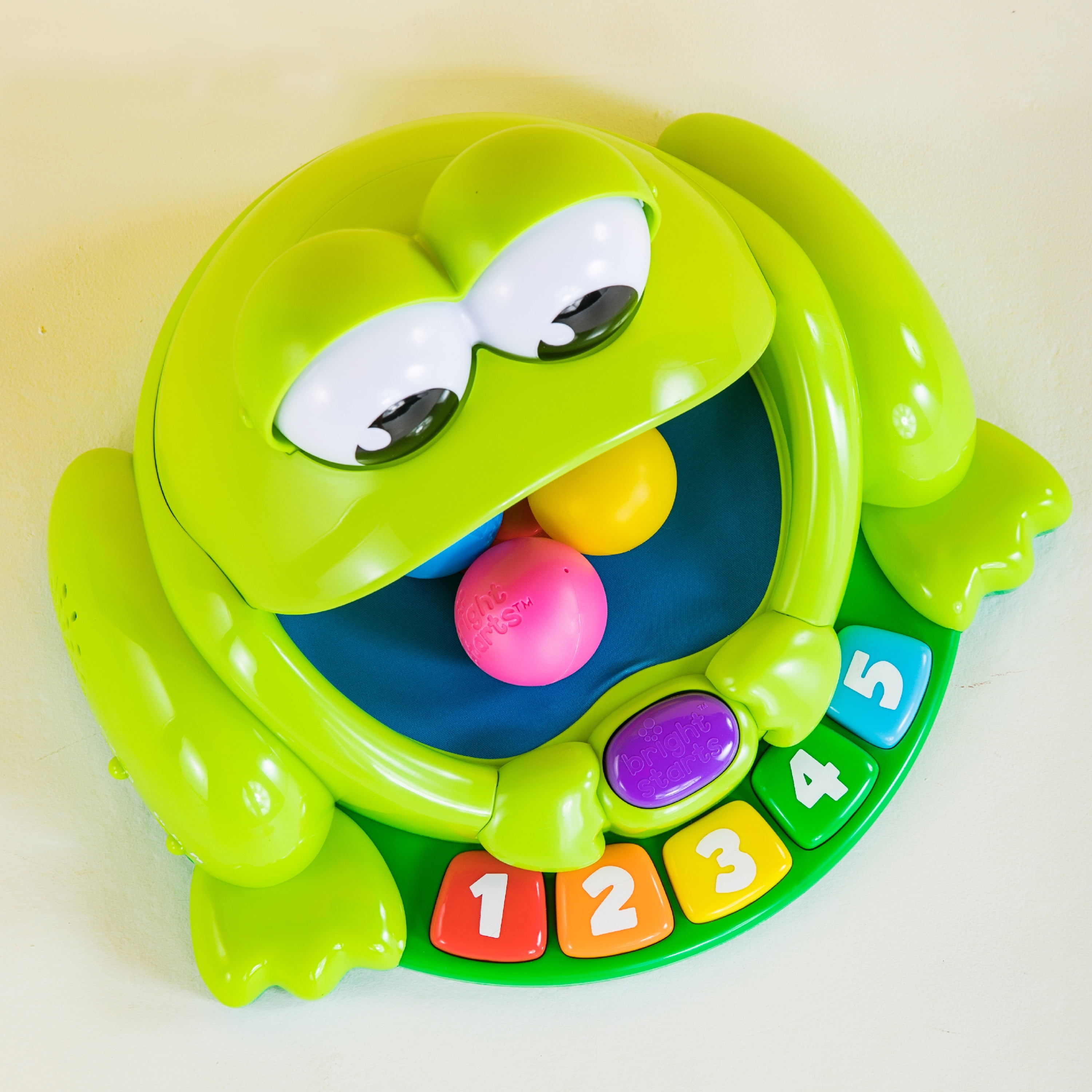 bright starts frog ball popper