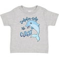 thumbnail image 3 of Inktastic Dolphin-itely the Cutest Boys or Girls Toddler T-Shirt, 3 of 5