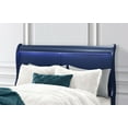 thumbnail image 5 of Newboti Furniture Charlston Blue King Bed With Led 0000, 5 of 8
