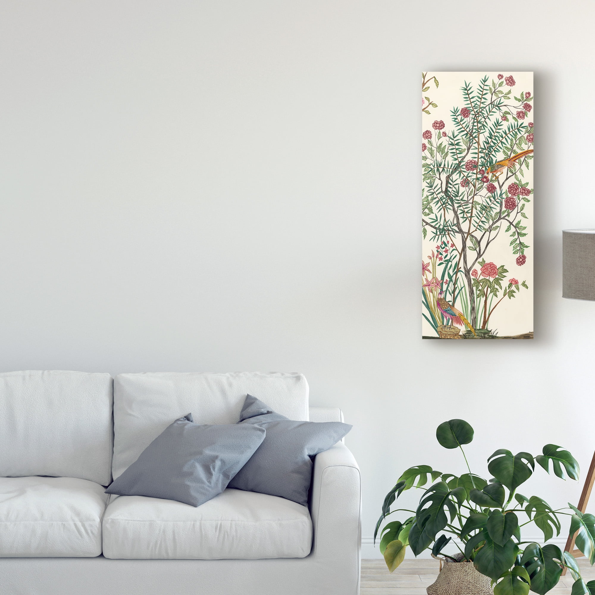 Trademark Fine Art 'Traditional Chinoiserie III' Canvas Art by Melissa Wang