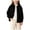 Black, variant on JUMEYU Boys Corduroy Button Down Shirt Long Sleeve Spring Fall Relaxed Fit for Layering Lightweight Shacket-Style Look Size 13-14 (Khaki,13-14 Years)