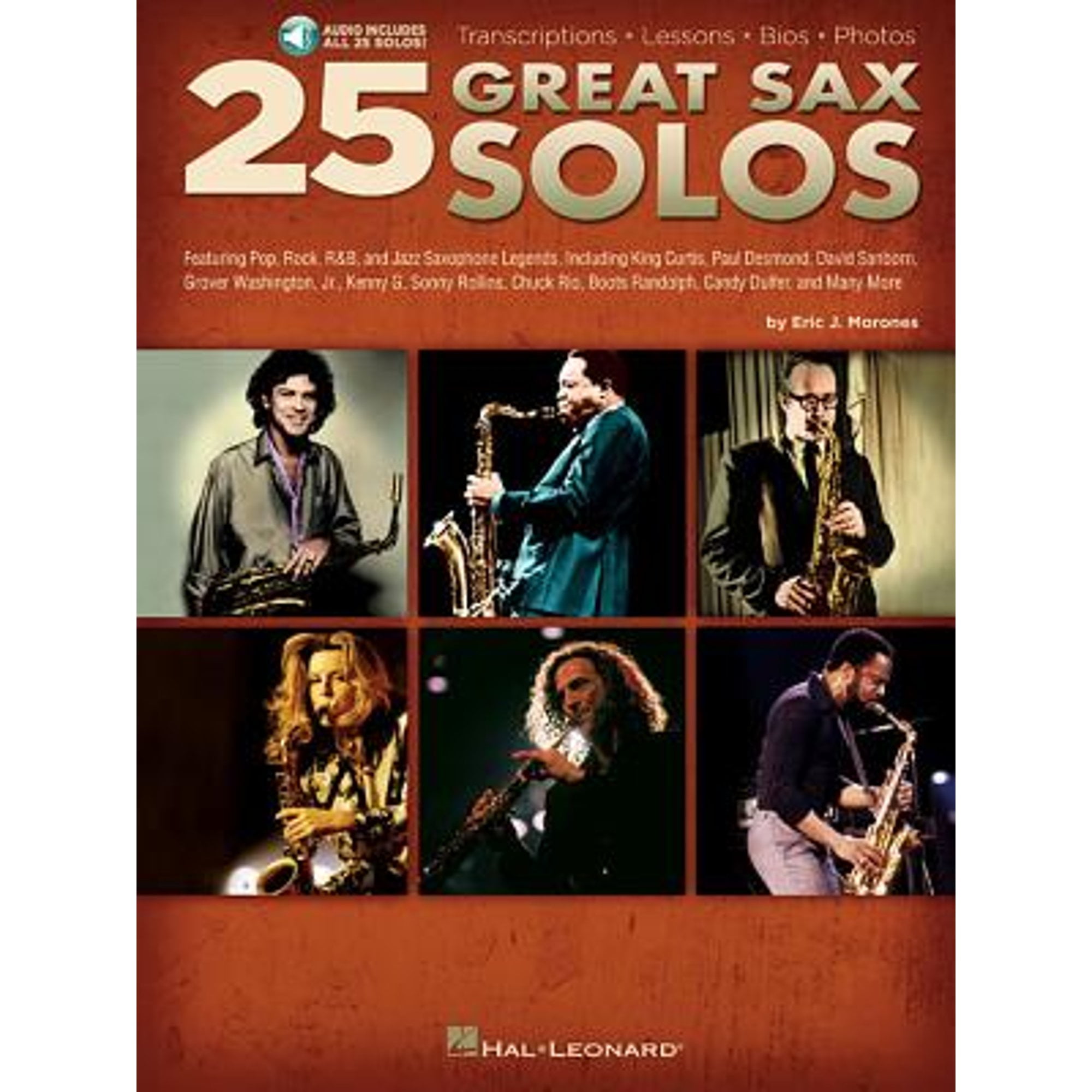 25 Great Sax Solos Featuring Pop, Rock, R&B, and Jazz Saxophone