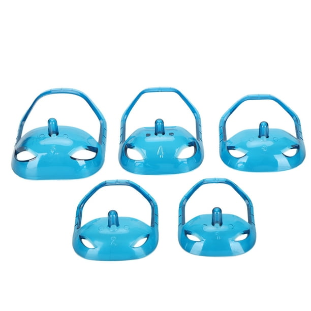 Aguja de irrigación endo Jadeshay 3 piezas Azul transparente Modelador de barba