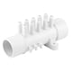 thumbnail image 3 of Viccilley Colector de fontanería para Piscina 1,5 Pulgadas 10mm 10 Puertos colector de fontanería para Piscina bañera de Aguas Termales Accesorios de SPA para Piscina, 3 of 5