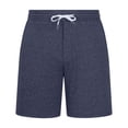 thumbnail image 4 of Yaoyar Mens Pajama Shorts Sleep Cotton Lounge PJ Lightweight Elastic Waist Drawstring Nightwear Bottom with Pockets, 4 of 5