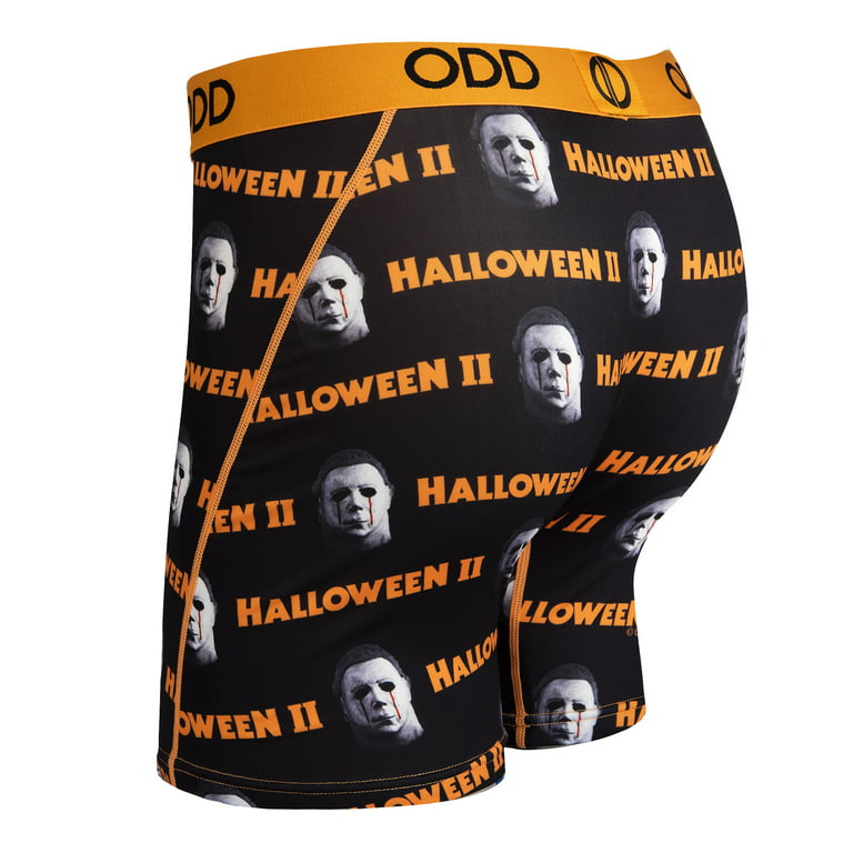 Odd Sox, Funny Men's Boxer Briefs Underwear, Michael Myers, Halloween 2  Movie, Large 