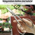 thumbnail image 3 of Bud Trimming Scissors, 186mm Length High Hardness Flowers Stem Cutters  for Bonsai, 3 of 7
