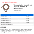 thumbnail image 2 of Thermostat Gasket - Compatible with 1965 - 1984 Oldsmobile 98 1966 1967 1968 1969 1970 1971 1972 1973 1974 1975 1976 1977 1978 1979 1980 1981 1982 1983, 2 of 2