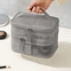 thumbnail image 4 of Bolsa de aseo de malla Organizador de viaje Multicapa para cosméticos y varios objetos con gran capacidad y cierre de cremallera, 4 of 6
