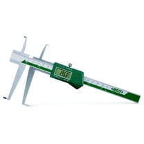 Insize ELECTRONIC INSIDE GROOVE CALIPER, upper jaw .35-6"/9-150mm, lower jaw .59-6"/15-150mm