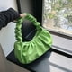 thumbnail image 4 of Bolso de hombro para mujer Cloud Underarm plisado Casual Tote Bolsos sólidos Verde Wdftyju Para Estrenar, 4 of 5
