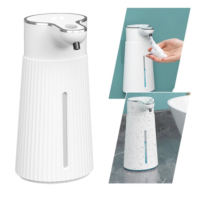 Montada en La Pared Del Dispensador Del Jabón Del Elegante Automático Del Sensor La Máquina Del Desinfectante La Mano (espuma)