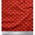 thumbnail image 1 of Soimoi Cotton Voile Fabric Dot & Paisley Printed Fabric 1 Yard 42 Inch Wide, 1 of 1