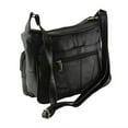 thumbnail image 4 of Women's Leather Organizer Purse Shoulder Bag Multiple Pockets Cross Body Handbag, 4 of 23