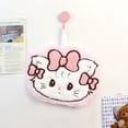 thumbnail image 2 of Cartoon Cute Hanging Hand Towels | Absorbent Thickened Kitchen Handkerchiefs | Children's Bathroom Drying Hand Towels, 2 of 9