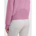 thumbnail image 5 of Sudadera con capucha CRZ YOGA Softaura con cremallera completa Velvet Dust para mujer, 5 of 5