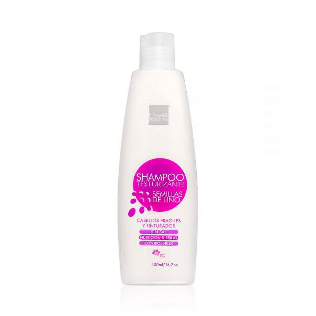 L'MAR Professional Hair Shampoo, Conditioner and Treatment with Flax Seeds for Fragile and dyed Hair | L'mar Semillas de Lino Linea para Cabello Tinturado