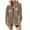 Brown, variant on Idoravan Cardigans for Women Spring Women's Fashion Solid Color Top Cardigan Outwear Suit Coat Long Sleeve Coat