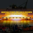 thumbnail image 6 of Xprite Black Hawk 48" Professional Amber LED Stealth Low Profile Roof Top Strobe Light Bar, 6 of 7