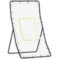 thumbnail image 1 of Soozier Multi-use Pitchback Rebounder Net Sports Throwing, Pitching and Fielding Trainer Screen Target Netting, 1 of 7
