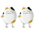 thumbnail image 1 of 1 Set 2Pcs Cartoon Ceramic Pot Lid Stand Practical Spoon Rests (Assorted Color), 1 of 2