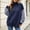 Navy, variant on Fengqque Women's Hooded Double Breasted Trench Coat Notch Lapel Mid Length Winter Coat for Women Long Sleeve Casual Fall Outerwear with Side Hand Pockets Multi Colors