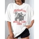thumbnail image 1 of EWH 1986 American Heavy Metal Rock Band World Tour White Adult T-Shirt, 1 of 6