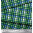 thumbnail image 3 of Soimoi Cotton Poplin Fabric Plaid Check Print Fabric by Yard 42 Inch Wide, 3 of 3