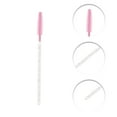 thumbnail image 3 of Unique Bargains 50 Pcs Portable Silicone Eyelash Brush for Bathroom Pink Plastic Silicone, 3 of 5
